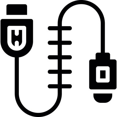 usb Simgesi, Vektör illüstrasyonu