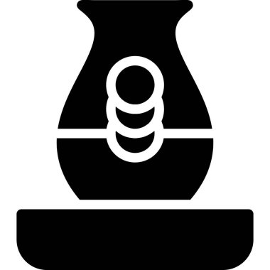 Mum simgesi vektör illüstrasyonu