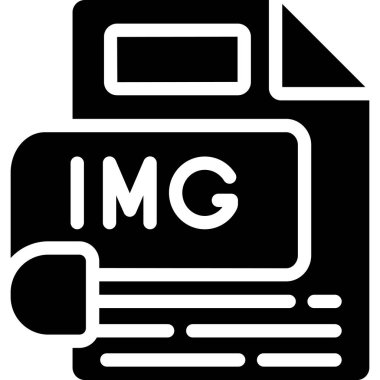 Dosya biçiminin vektör illüstrasyonu