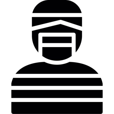 Sakallı bir adamın vektör çizimi