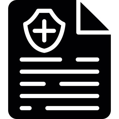 belge simgesi, vektör çizimi