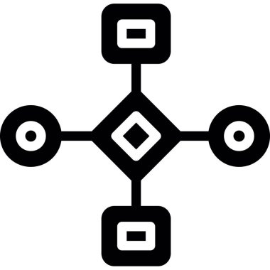 bağlantı bağlantı simgesi ana hat biçiminde