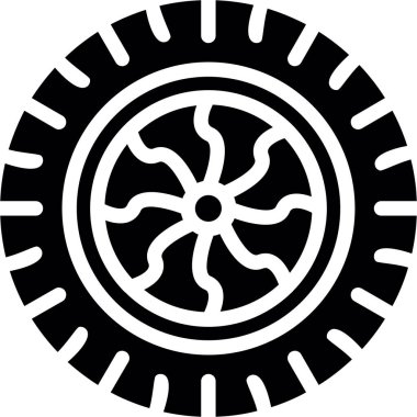 Tekerlek simgesi, taslak biçimi