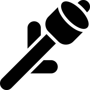 mikrofon simgesi, vektör illüstrasyonu