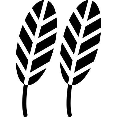 Siyah ve beyaz simgesinin vektör illüstrasyonu