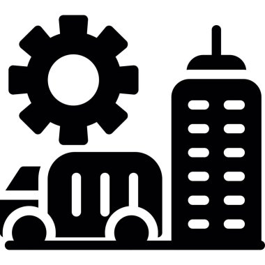 Araba tamir servisi vektör simgesi