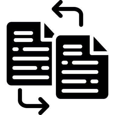 dosya dizin vektör simgesi