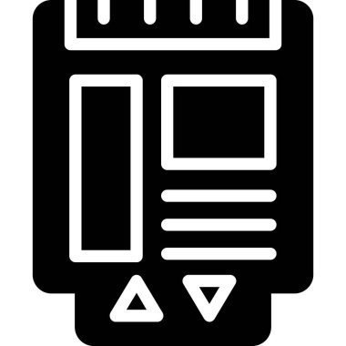 Kitap eğitimi ikonu ana hatlarıyla