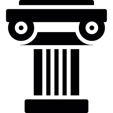 sütun simgesi dış hat biçiminde