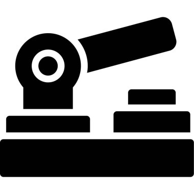 Çekiç simgesi. Çekiç, çekiç, çekiç.