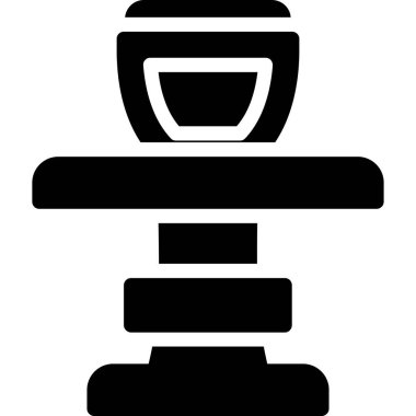 sütun simgesi çizimi