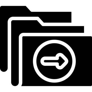 Dizinin vektör simgesi çizimi