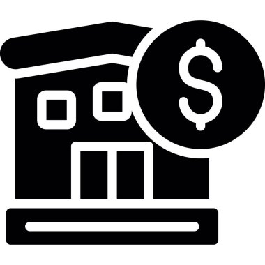 Banka oluşturma vektörü sembol tasarımı