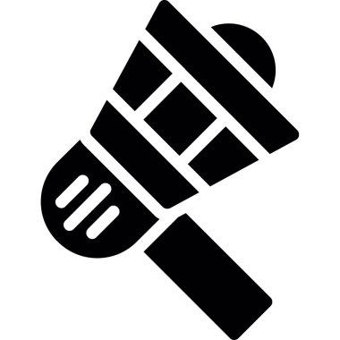 mikrofon simgesi vektör illüstrasyonu