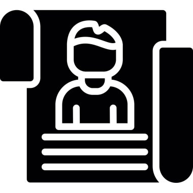 man simgesi vektör illüstrasyonu