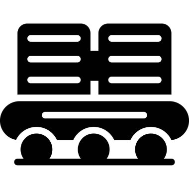 servis simgesi, vektör illüstrasyonu