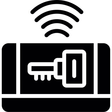 wifi simgesi vektör illüstrasyonu