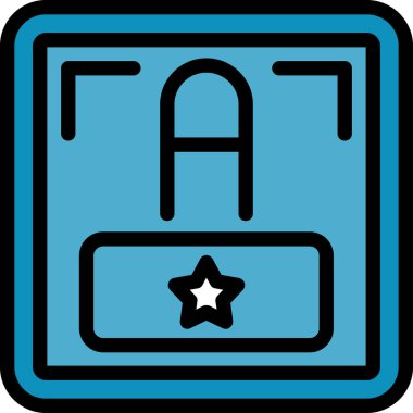 kredi kartı simgesi, basit vektör çizim