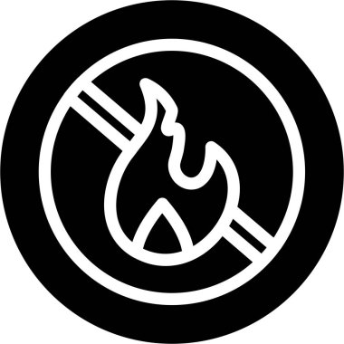 Gaz dolgu simgesinin vektör illüstrasyonu