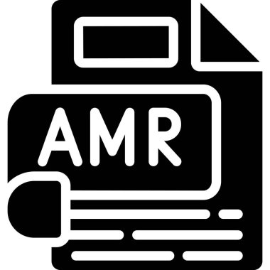 dosya biçimi simgesi, vektör illüstrasyonu