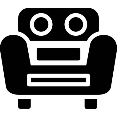 Araba koltuğu vektör simgesi