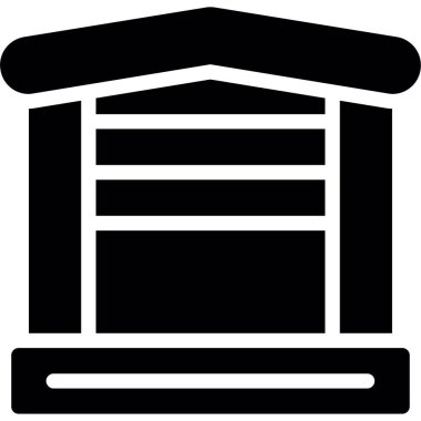 Ev simgesi vektör illüstrasyonu