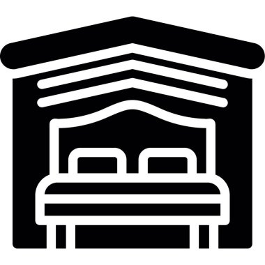 Ev simgesi, vektör illüstrasyonu