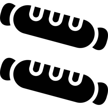 Şekerli yiyecek ikonu ana hatlarıyla