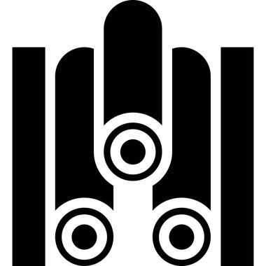 Sigarayı tutan elin vektör çizimi