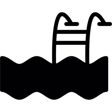 Su dalgası vektör simgesi