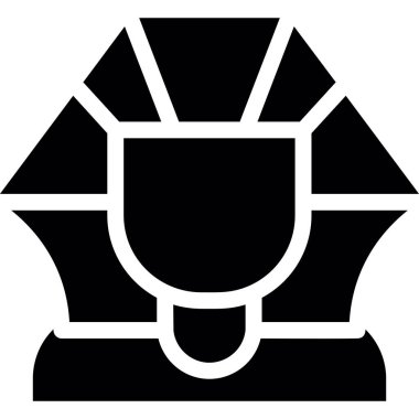 Tek bir izole simgenin vektör illüstrasyonu