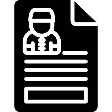 Panosu olan bir doktor, simge simgesi vektör çizimi tasarımı