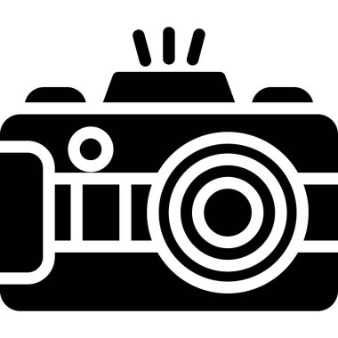 kamera fotoğrafçılık simgesi somut biçimdedir