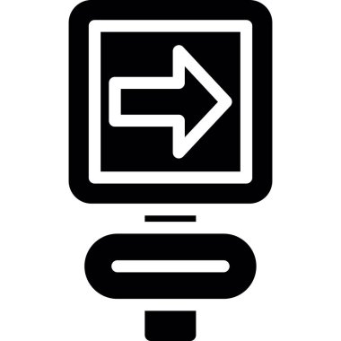 seo modern simgesinin vektör illüstrasyonu