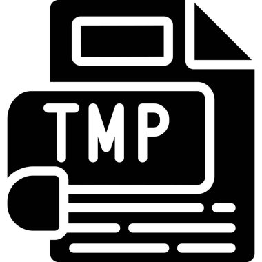 dosya vektör simgesi modern basit illüstrasyon