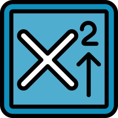 ok 2 x simgesi modada izole edilmiş arkaplan