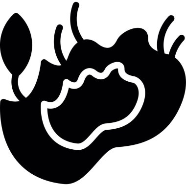 Bir karikatür kalbin vektör çizimi