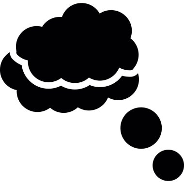 konuşma balonu simgesi, vektör illüstrasyonu