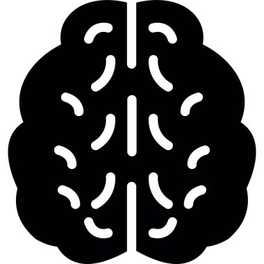 Beyin simgesi, basit tarzı