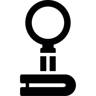 Seo ve simgenin vektör illüstrasyonu