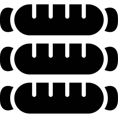 yiyecek ve içecek ikon vektörü