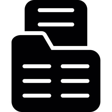 belge simgesi. vektör illüstrasyonu