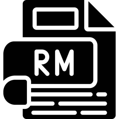 dosya biçimi simgesi, vektör illüstrasyonu