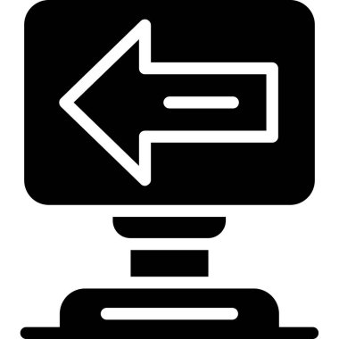 ok simgesi, vektör illüstrasyonu