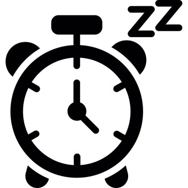 Saat. Web simgesi basit illüstrasyon