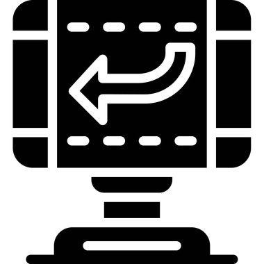 ok simgesi, vektör illüstrasyonu