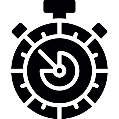 Alarm saat simgesi ana hat biçiminde