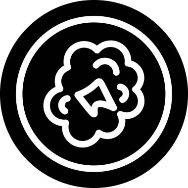 Yemek. Web simgesi vektör illüstrasyonu