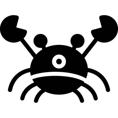 Şirin bir çizgi film karakterinin vektör çizimi