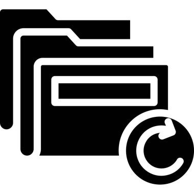 belge dosya dizini simgesi ana hat biçiminde